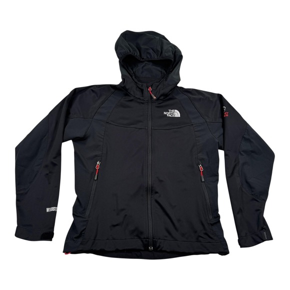 The North Face Jackets & Blazers - The North Face Jacket Womens Small Black Summit Windstopper Hooded Softshell